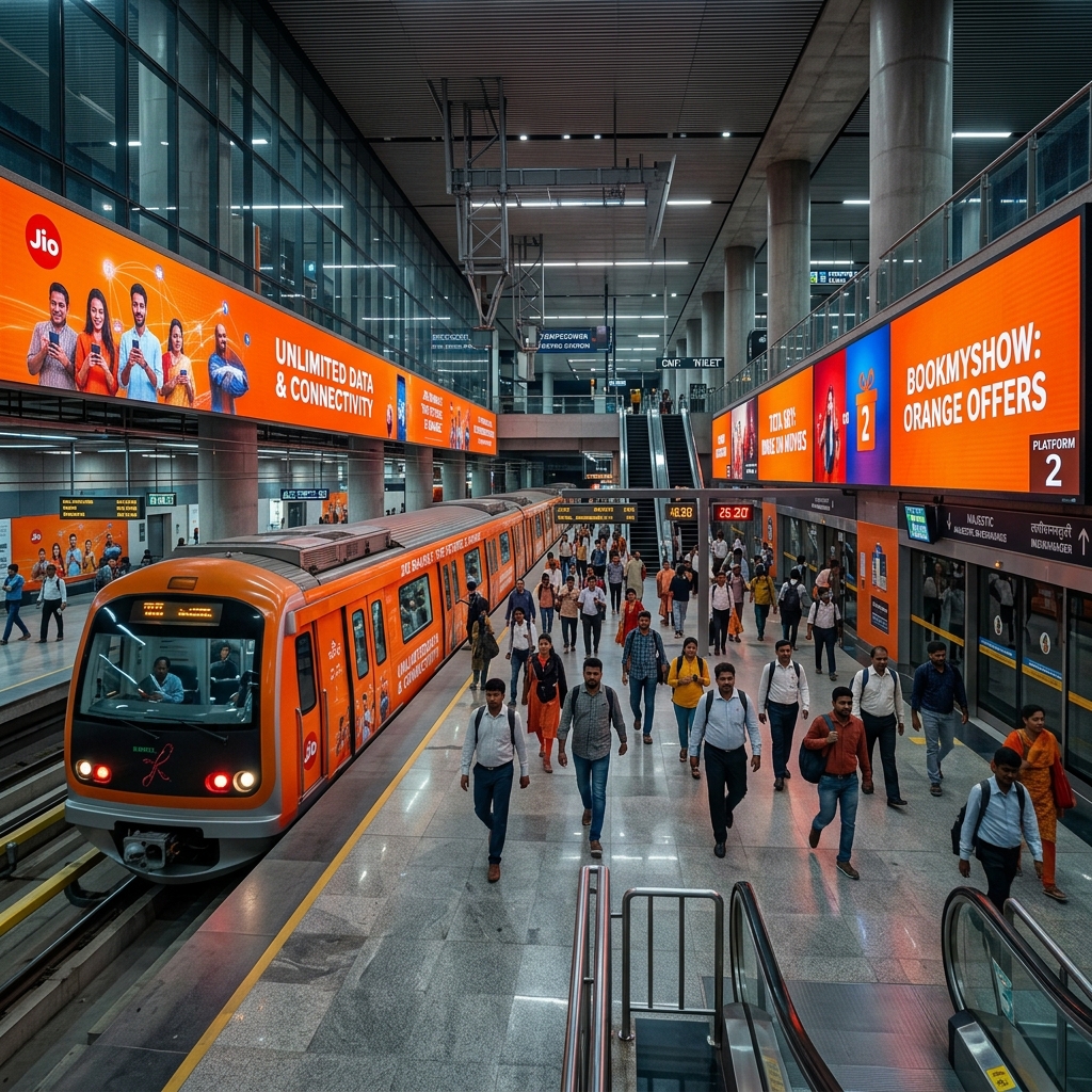 Metro Train Advertising